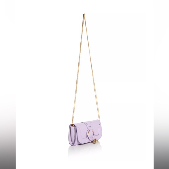 See by Chloe Hana Continental Chain Wallet in Lilac Breeze - Picture 2 of 11